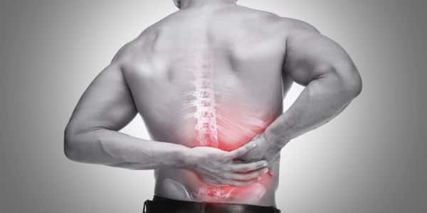 The duration of the healing of the lumbar vertebrae crack