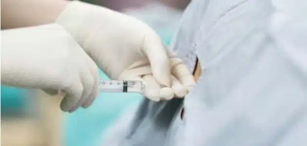 قبل عملية البزل القطني