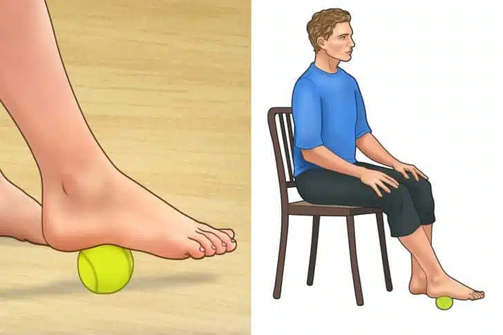 علاج الفلات فوت بالتمارين