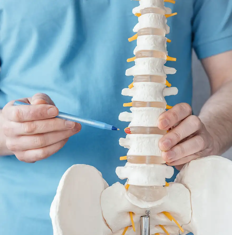 علاج الانزلاق الغضروفي الفقرة الرابعة والخامسة
