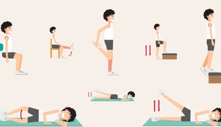 تمارين لمرضى خشونة الركبة